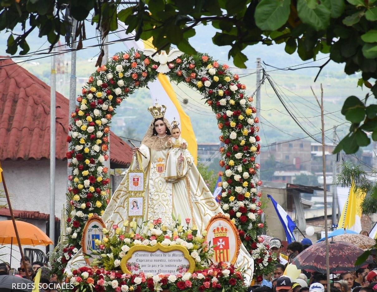 Diocesis de Matagalpa celebra a su Santa Patrona la Virgen de la Merced con poca afluencia de fieles