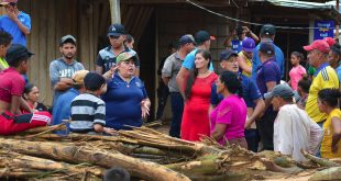 Jinotega: autoridades municipales de Wiwili brindan apoyo a familias afectadas por deslizamientos