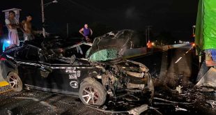 Fuerte colisión carretera San Benito Managua