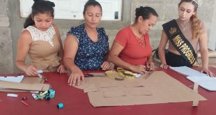 Milagros González Centeno, Miss Progress Nicaragua 2025, impulsa salud y empoderamiento femenino en Escuela Las Cañas