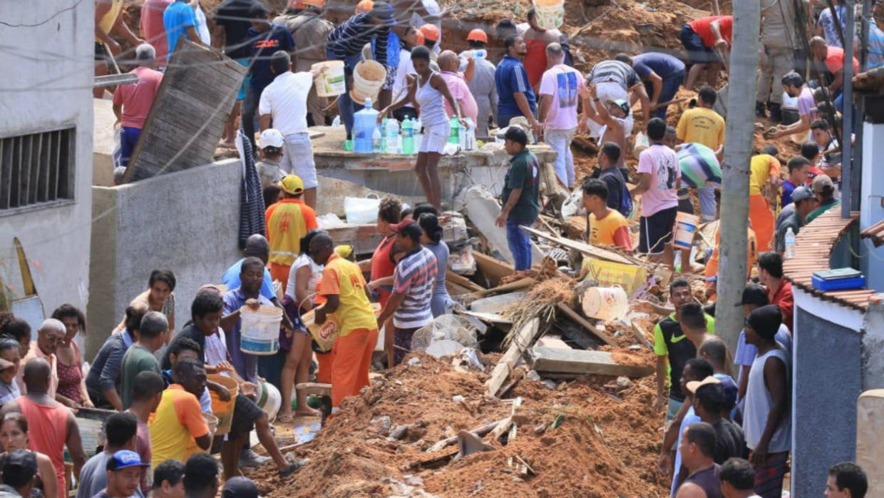 Brasil: al menos 11 muertos por fuertes lluvias