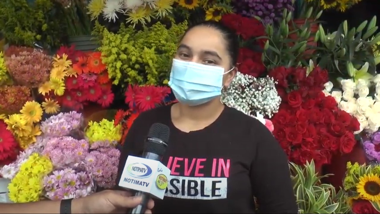 Florerías en Jinotega muestran mejoría en sus ventas.