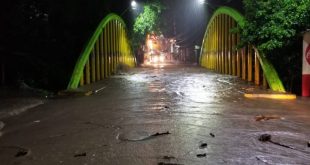 Río grande de Matagalpa se desborda, solo deja daños materiales