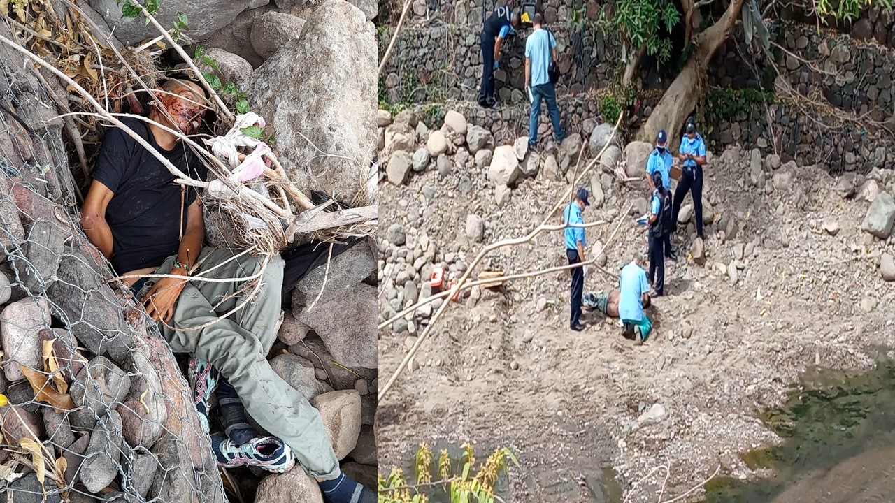 Hombre es encontrado muerto a orillas del Rio Grande de Matagalpa 