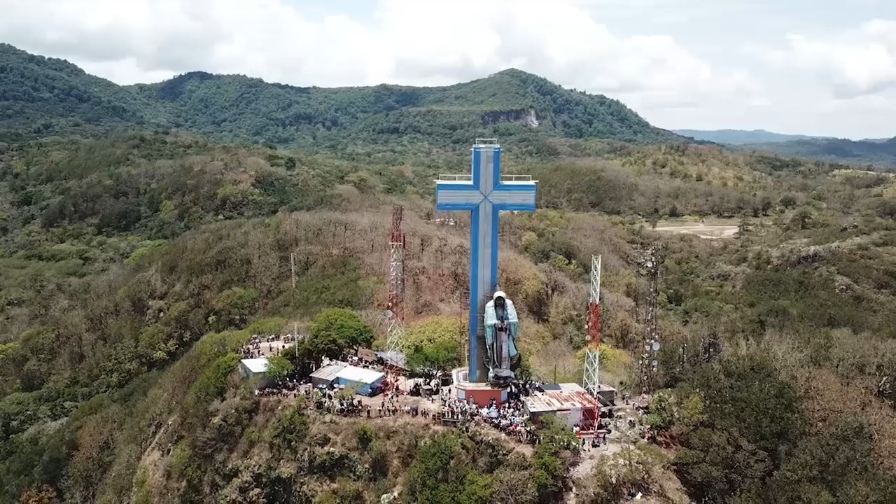  Matagalpa: Cruz de la Montaña de la Paz, será iluminada nuevamente