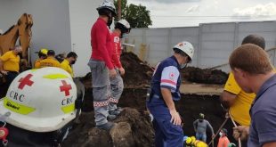 Nicaragüense muere soterrado en una zanja en Heredia Costa Rica