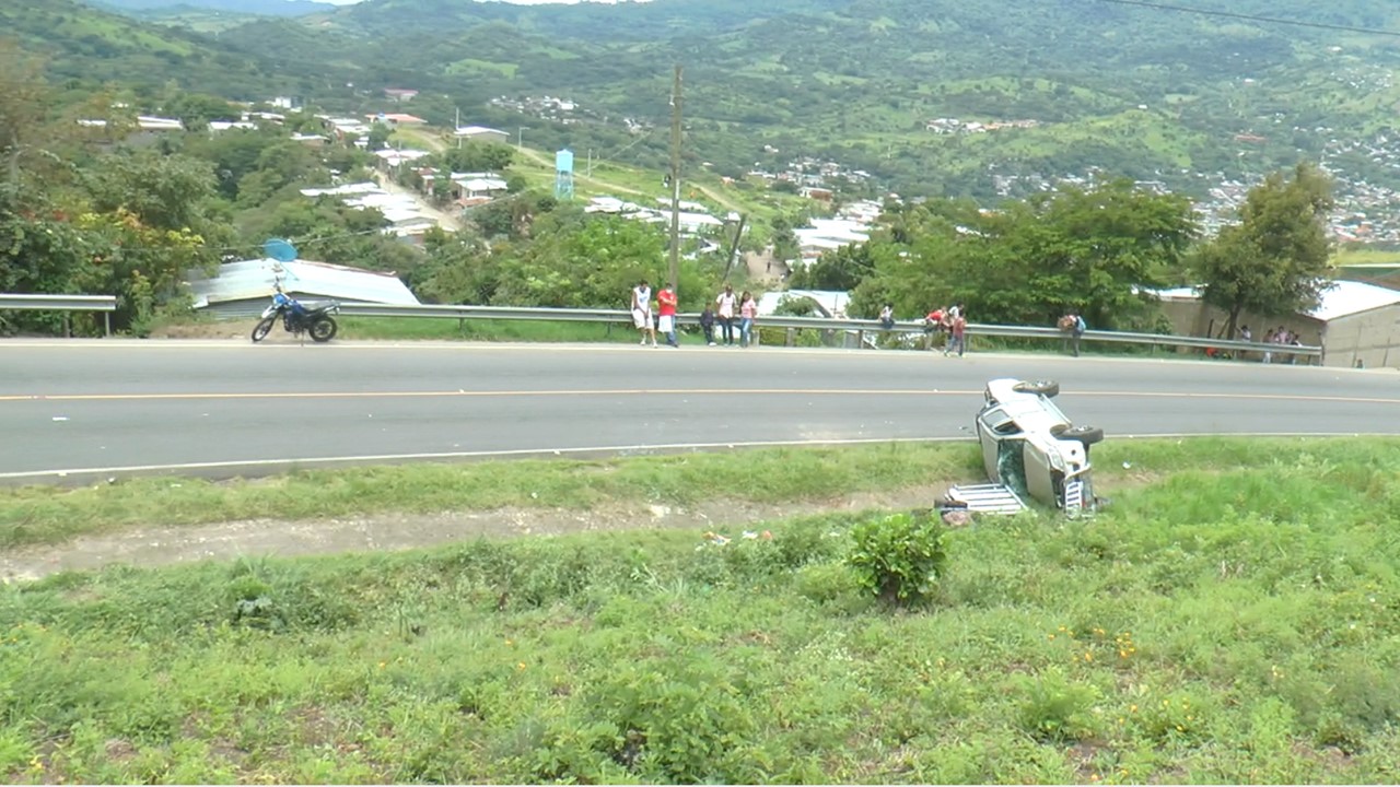 Accidente de transito en Matagalpa deja una persona lesionada 