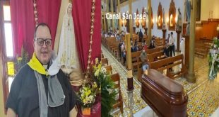 Realizan honras fúnebres del padre Francisco Valdivia Lazo