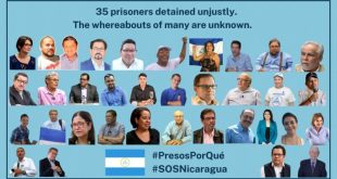 “Presos por qué” una campaña promovida por la comunidad internacional a favor de los presos políticos en Nicaragua