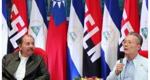 Gobierno de Nicaragua rompe relaciones con Taiwán