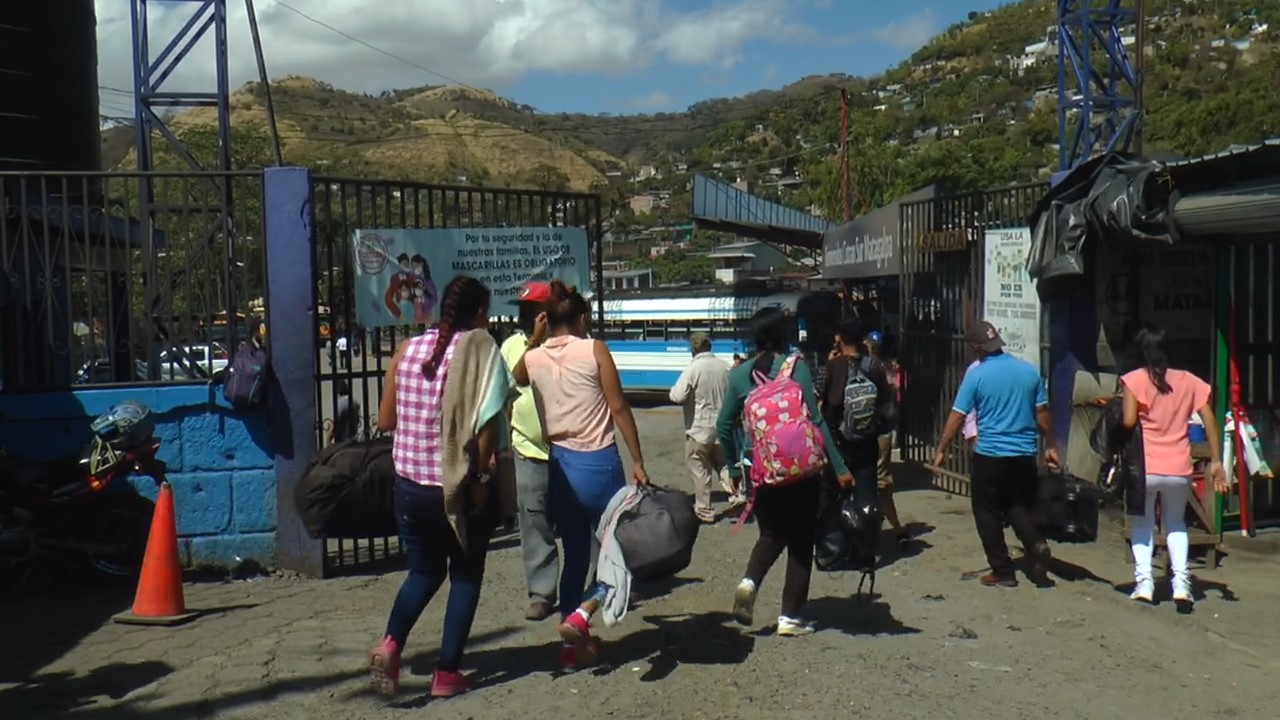 Matagalpa: Cotran Sur reporta buena afluencia de pasajeros 