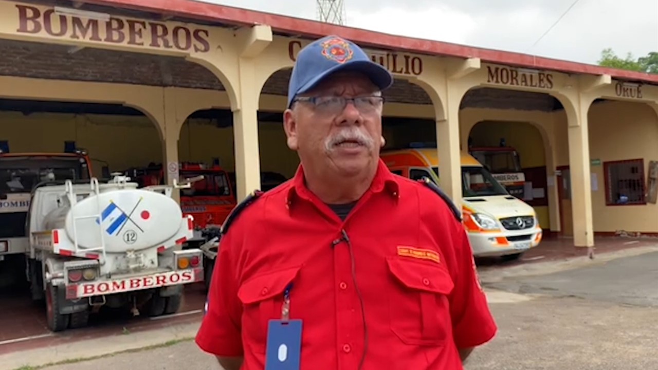 Bomberos de Matagalpa se preparan de cara a la entrada de tormenta tropical al país