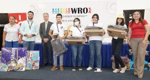 Comtech y Claro premian a ganadores en Olimpiada Nacional de Robótica 2022