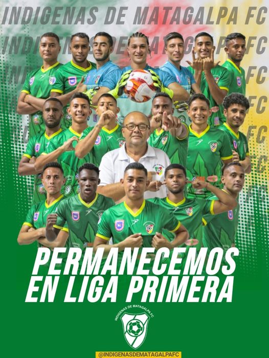 Matagalpa FC mantiene su permanencia en primera divición del fútbol nacional